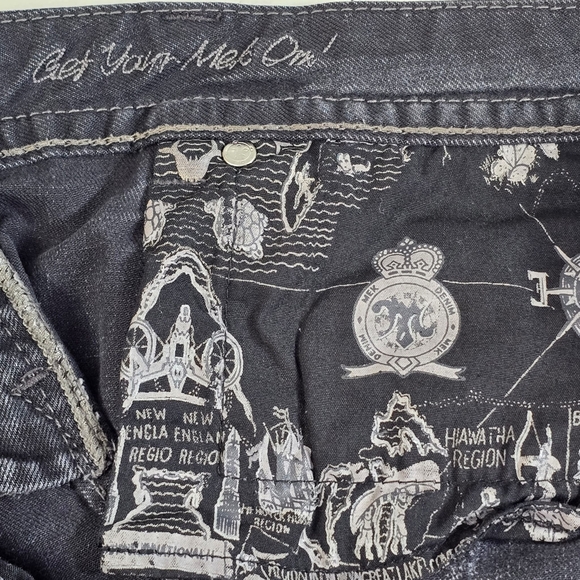 Mek Denim USA Jeans Women's 30x36(34) Oaxaca Boot Cut Flap Pocket - Picture 8 of 16